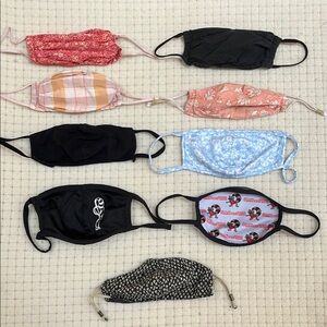 Kids Colorful Face Masks Set